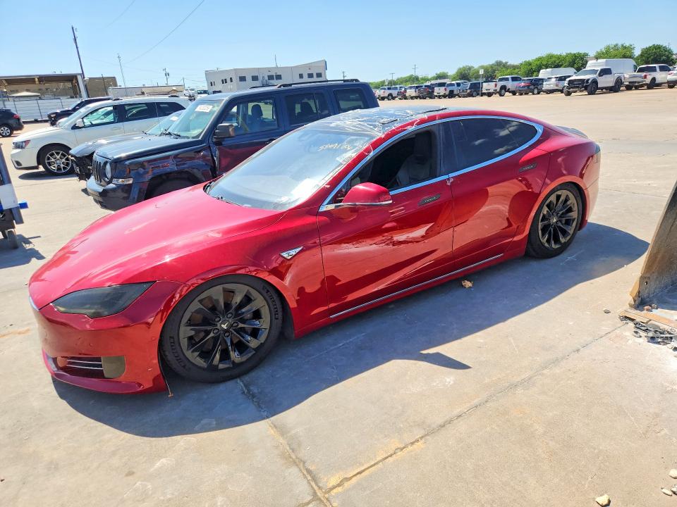 TESLA MODEL S 2016 with VIN 5YJSA1E25GF156830 - Photo from auction