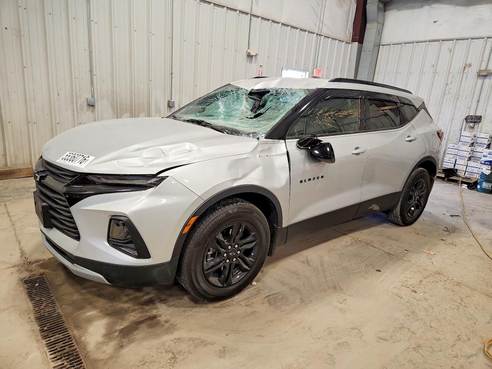 Photo 1 from auction – 2021 CHEVROLET BLAZER with VIN 3GNKBJRSXMS510021