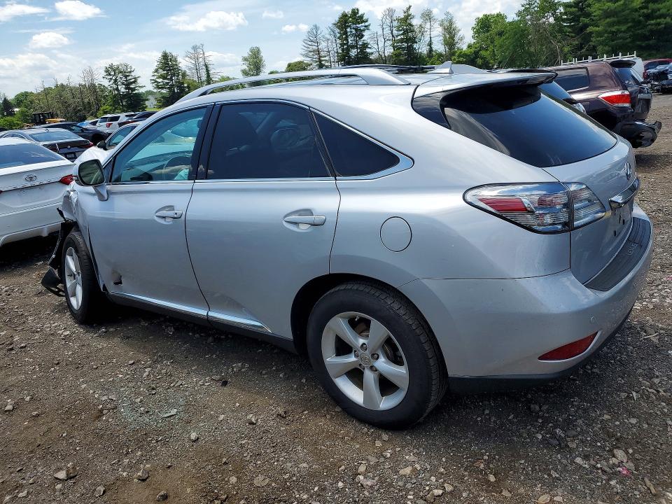 Photo 2 from auction – 2012 LEXUS RX with VIN 2T2BK1BA7CC122780