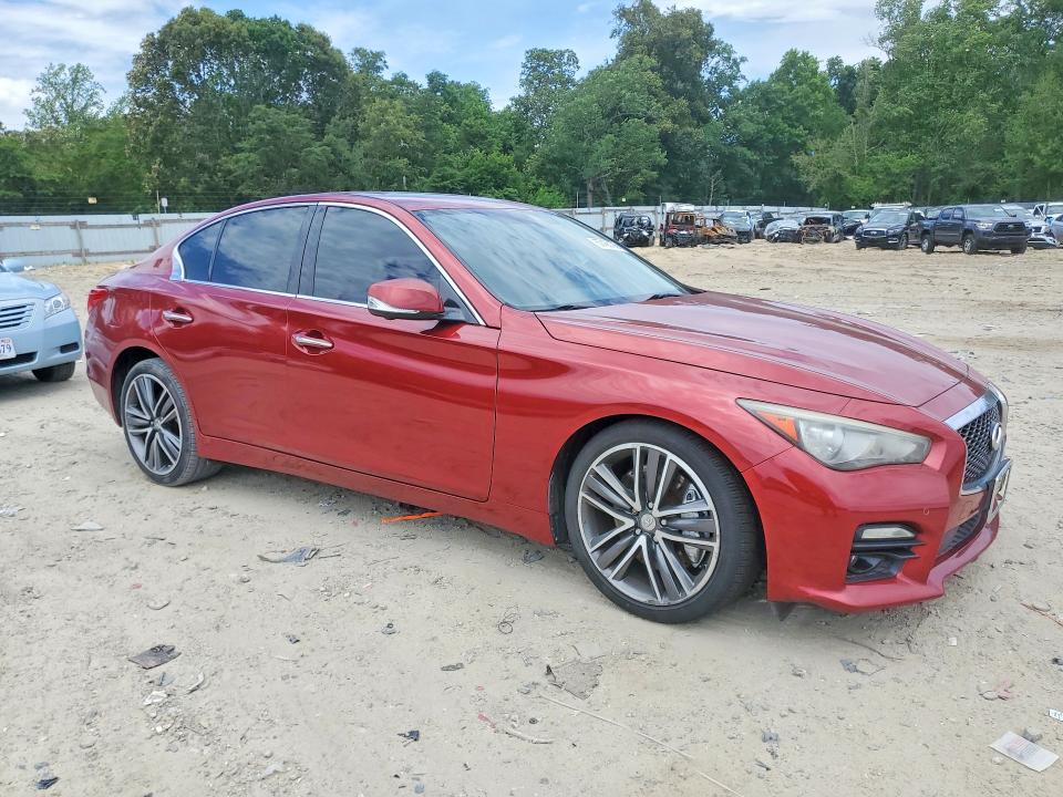 Photo 4 from auction – 2014 INFINITI Q50 with VIN JN1BV7AR3EM695559