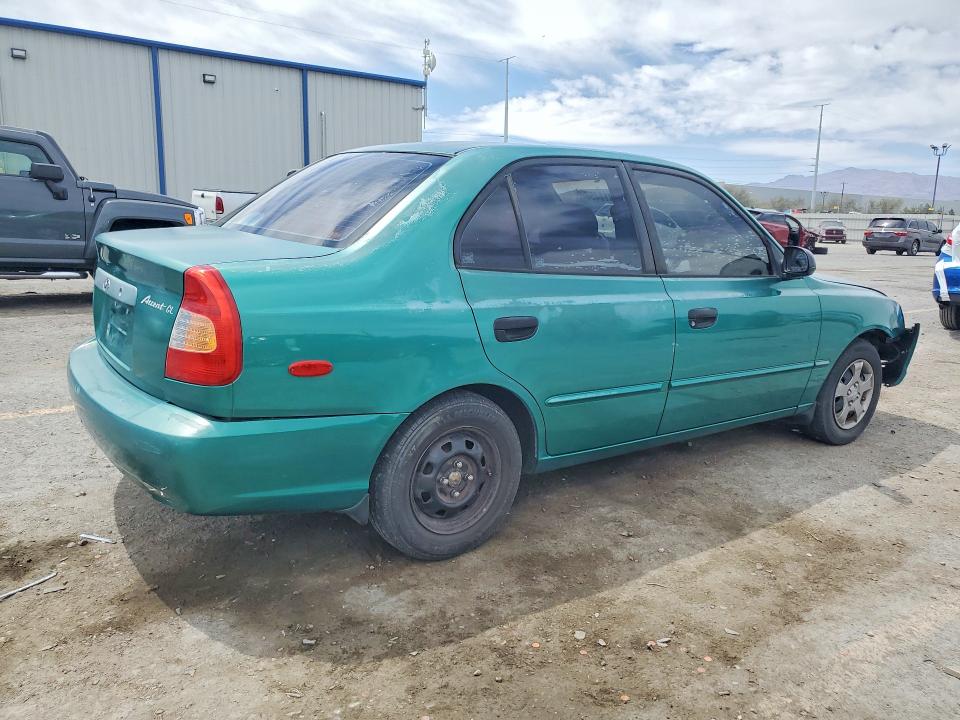 Photo 3 from auction – 2001 HYUNDAI ACCENT with VIN KMHCG45C81U178604