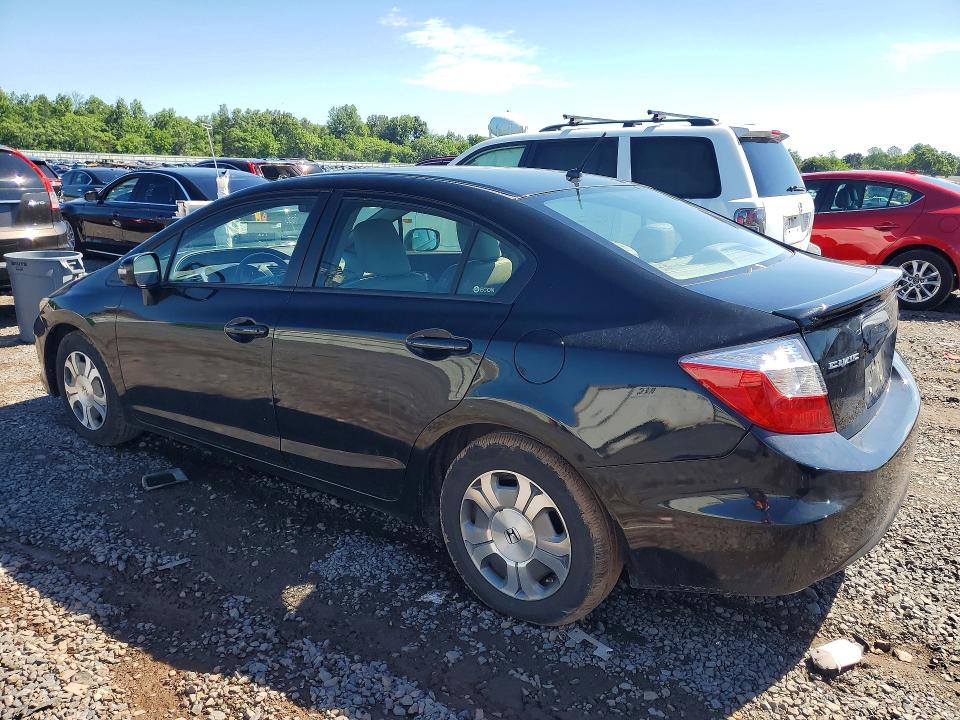 Photo 2 from auction – 2012 HONDA CIVIC with VIN JHMFB4F30CS008247