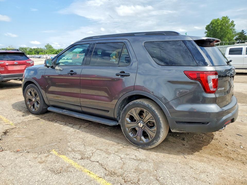 Photo 2 from auction – 2018 FORD EXPLORER with VIN 1FM5K8GT3JGC07243