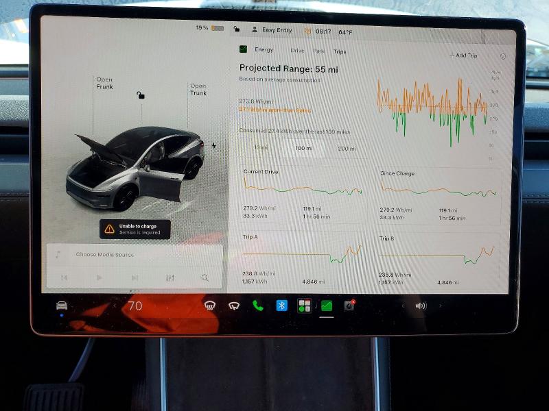 Photo 9 from auction – 2026 TESLA MODEL Y with VIN 7SAYGDEE8TF569617