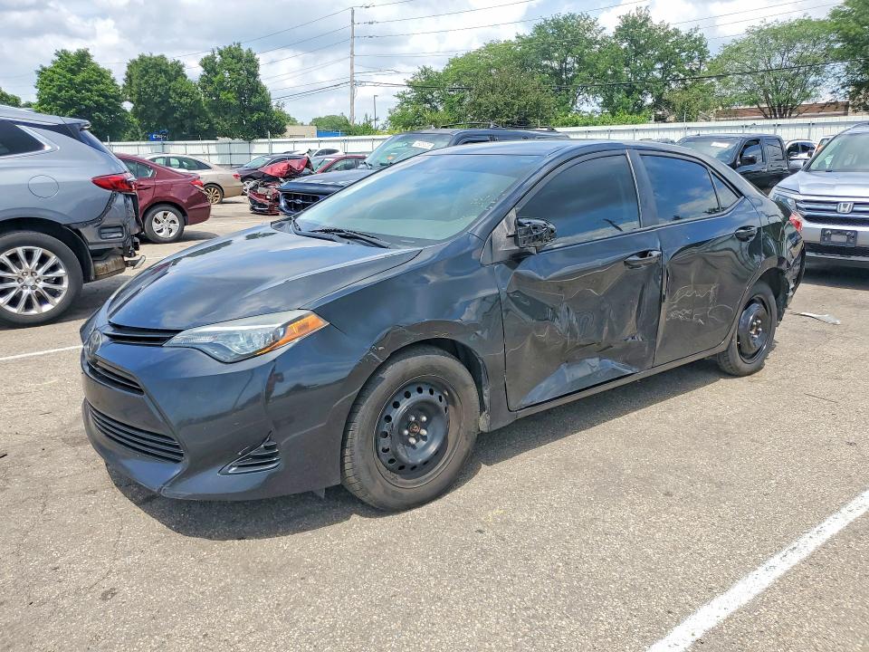 TOYOTA COROLLA 2019 with VIN 2T1BURHE6KC139835 - Photo from auction