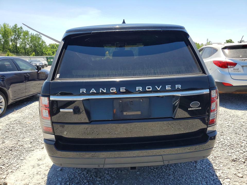 Photo 6 from auction – 2017 LAND ROVER RANGE ROVER with VIN SALGS2FE3HA329605