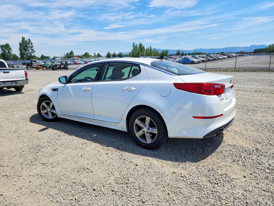 Photo 2 from auction – 2015 KIA OPTIMA with VIN KNAGM4A77F5634484