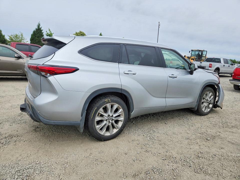 Photo 3 from auction – 2023 TOYOTA HIGHLANDER with VIN 5TDKDRBH8PS007483