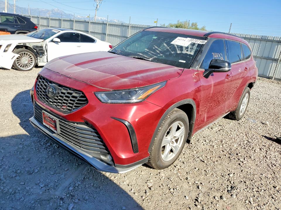 TOYOTA HIGHLANDER 2024 with VIN 5TDKDRAH5RS532795 - Photo from auction