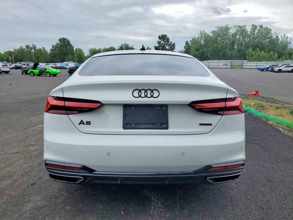 Photo 6 from auction – 2022 AUDI A5 with VIN WAUEACF50NA022456