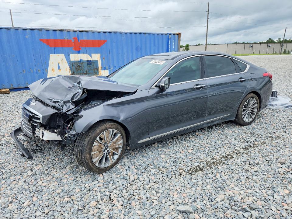 Photo 1 from auction – 2017 GENESIS G80 with VIN KMHGN4JE0HU203388