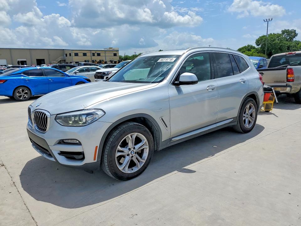 BMW X3 2021 with VIN 5UXTY5C08M9H97017 - Photo from auction