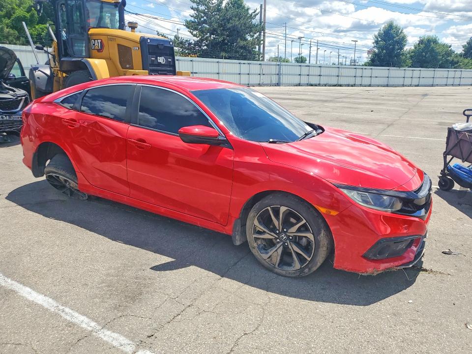 Photo 4 from auction – 2019 HONDA CIVIC with VIN 2HGFC2F89KH517095