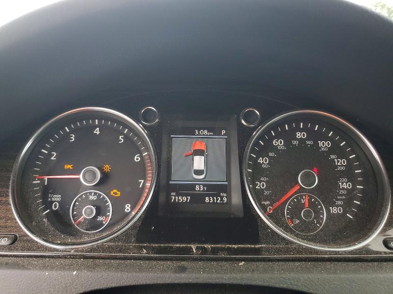 Photo 9 from auction – 2014 VOLKSWAGEN CC with VIN WVWGU7AN0EE518304