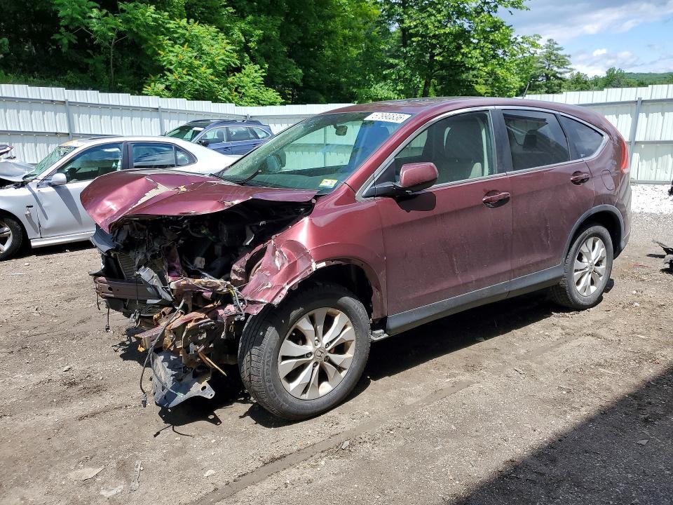 HONDA CR-V 2012 with VIN 5J6RM4H52CL048759 - Photo from auction