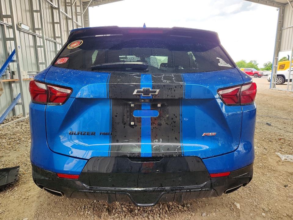 Photo 6 from auction – 2021 CHEVROLET BLAZER with VIN 3GNKBKRS4MS502924