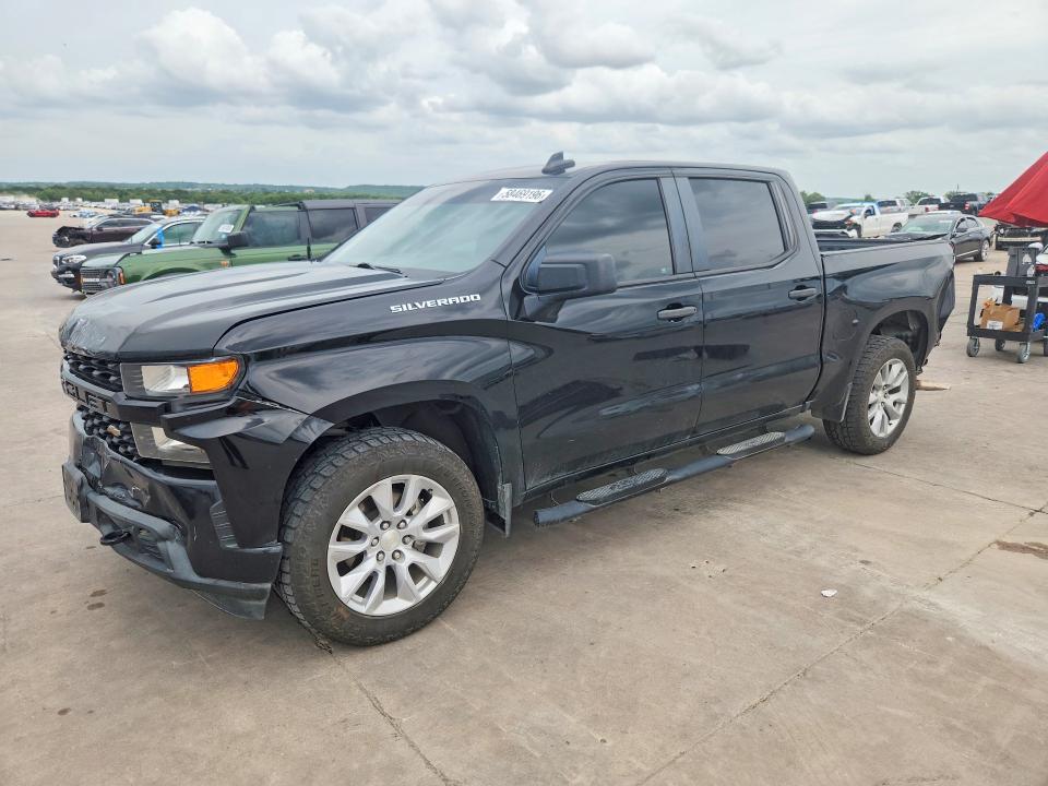 CHEVROLET SILVERADO 2021 with VIN 3GCPWBEH3MG106810 - Photo from auction