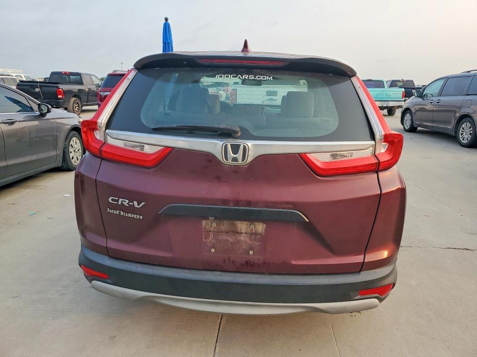 Photo 6 from auction – 2017 HONDA CR-V with VIN 5J6RW5H37HL001474