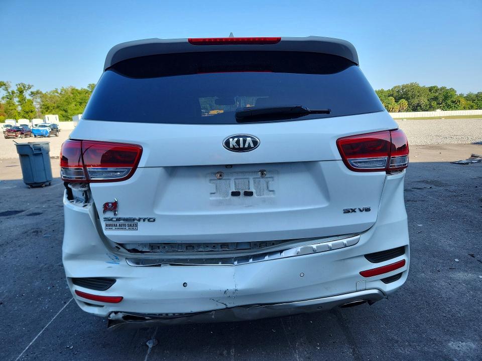 Photo 6 from auction – 2016 KIA SORENTO with VIN 5XYPK4A54GG185216