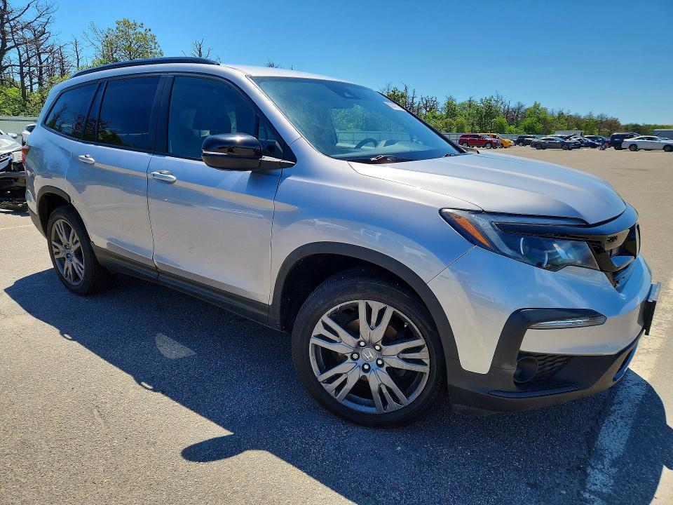 Photo 4 from auction – 2022 HONDA PILOT with VIN 5FNYF6H35NB067057