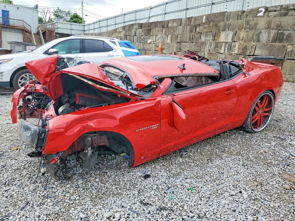 CHEVROLET CAMARO 2010 with VIN 2G1FK1EJ8A9116879 - Photo from auction