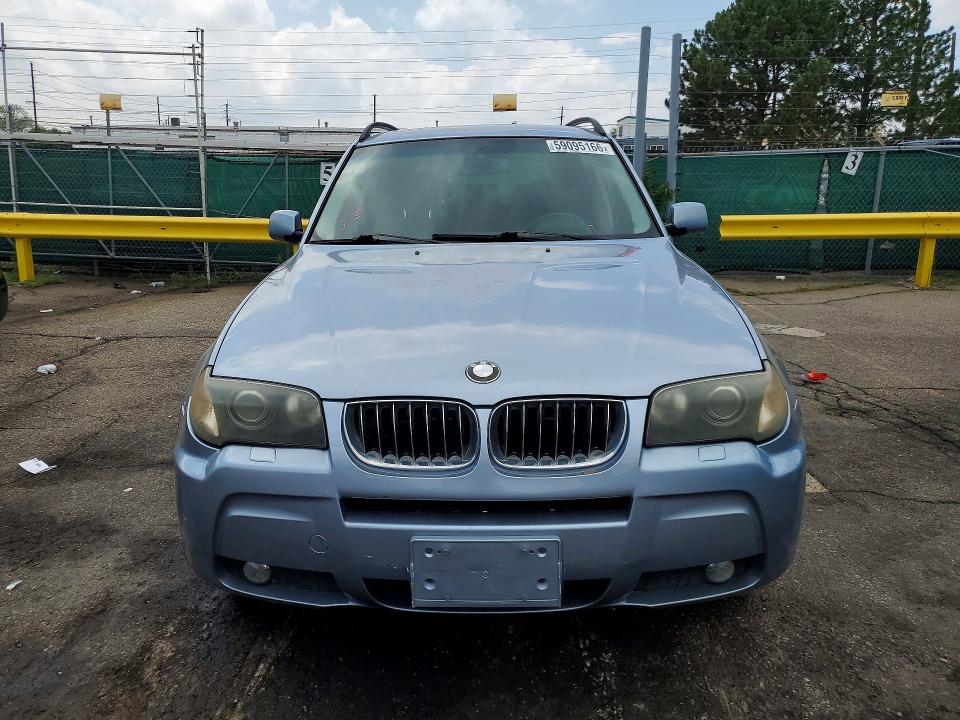 Photo 5 from auction – 2006 BMW X3 with VIN WBXPA93416WG82798