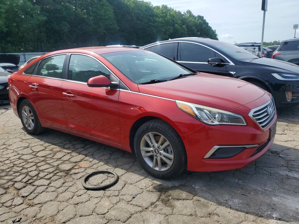 Photo 4 from auction – 2017 HYUNDAI SONATA with VIN 5NPE24AF6HH452737