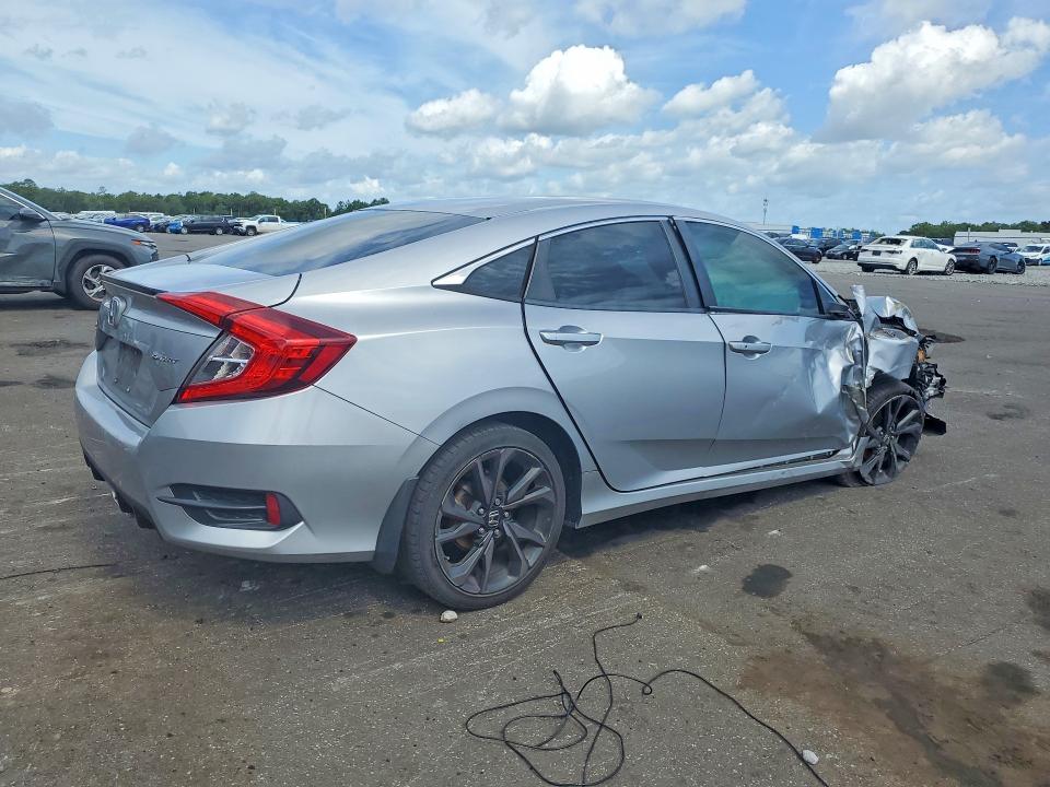 Photo 3 from auction – 2020 HONDA CIVIC with VIN 19XFC2F80LE026636