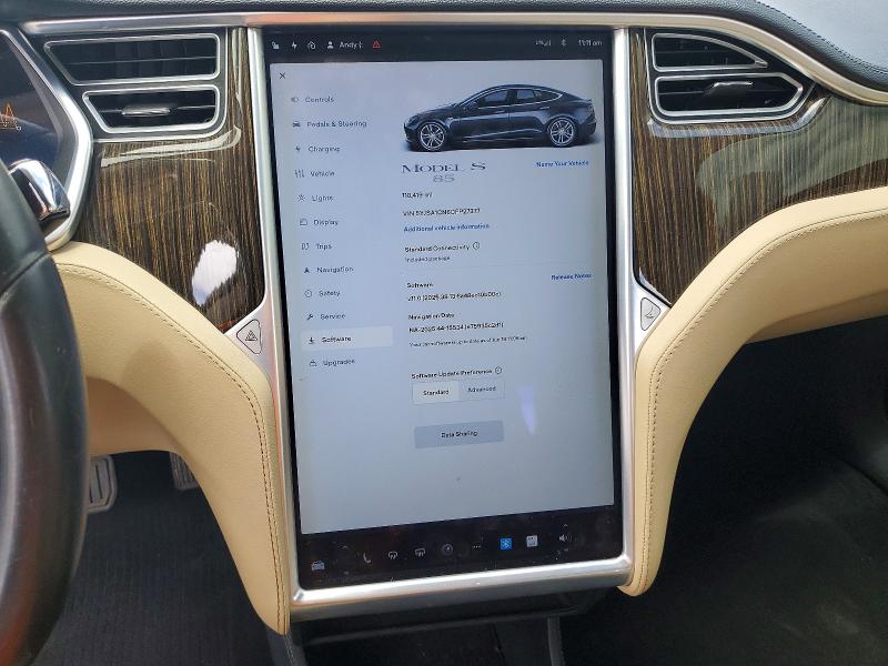 Photo 9 from auction – 2013 TESLA MODEL S with VIN 5YJSA1CN6DFP27377