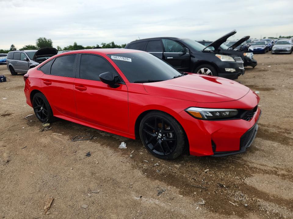 Photo 4 from auction – 2025 HONDA CIVIC with VIN 2HGFE2F55SH572854
