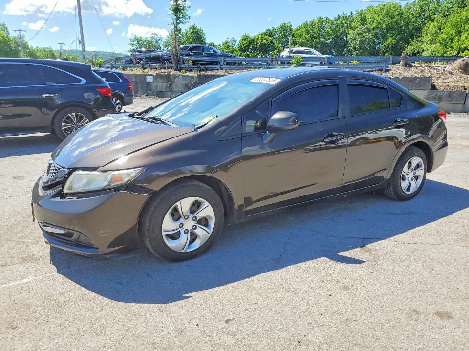 HONDA CIVIC 2013 with VIN 19XFB2F5XDE206801 - Photo from auction