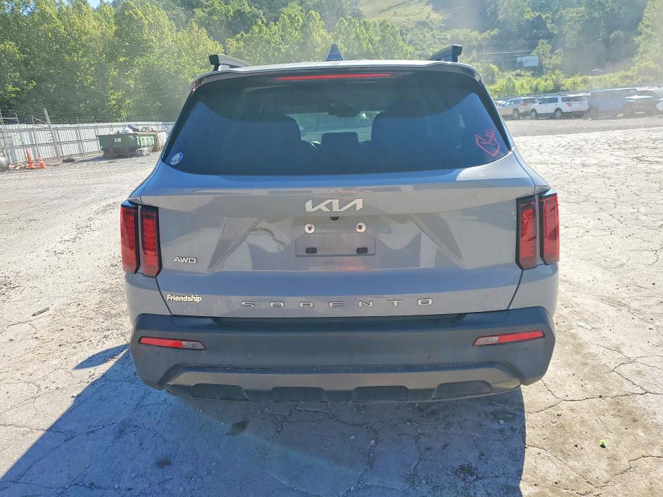 Photo 6 from auction – 2022 KIA SORENTO with VIN 5XYRLDLC4NG121207