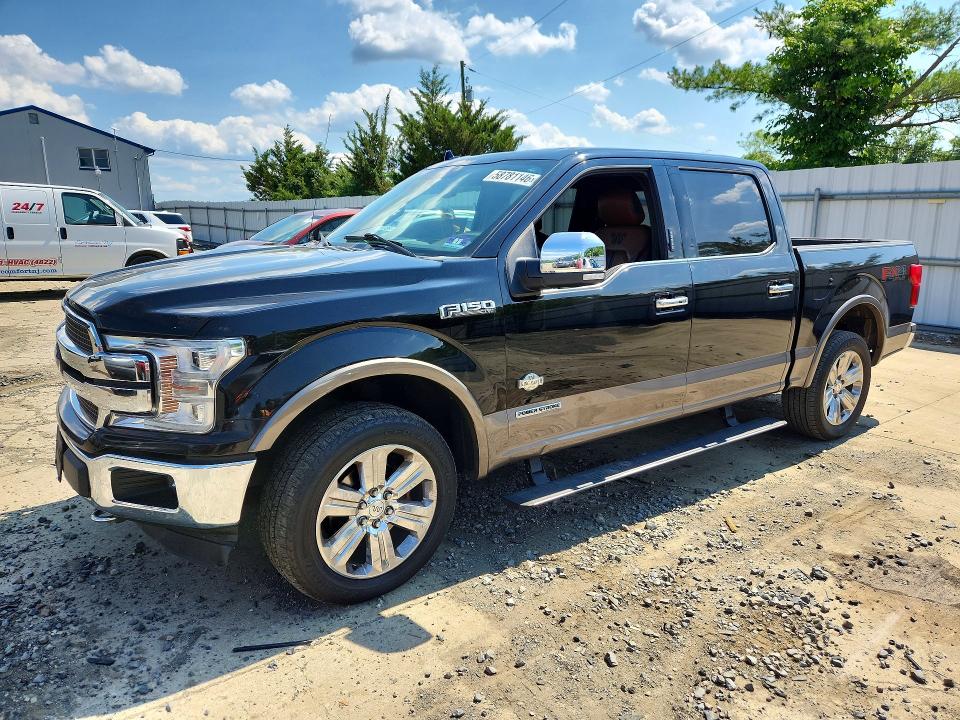 FORD F150 2018 with VIN 1FTFW1E17JFD72840 - Photo from auction