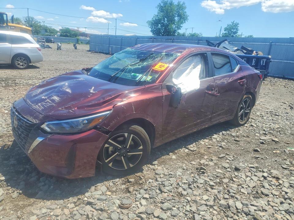 NISSAN SENTRA 2024 with VIN 3N1AB8CV3RY345209 - Photo from auction