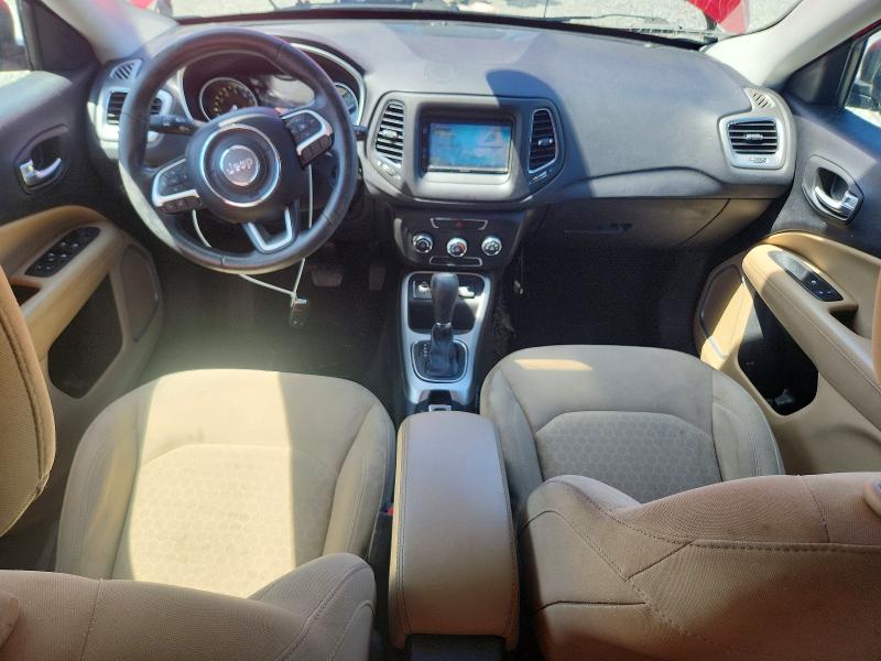 Photo 8 from auction – 2018 JEEP COMPASS with VIN 3C4NJCAB6JT102234