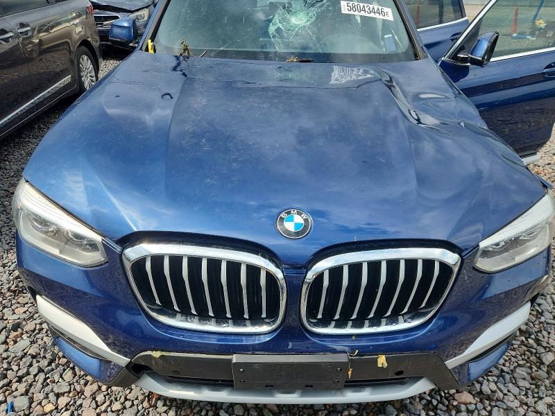 Photo 11 from auction – 2019 BMW X3 with VIN 5UXTR9C57KLD96963