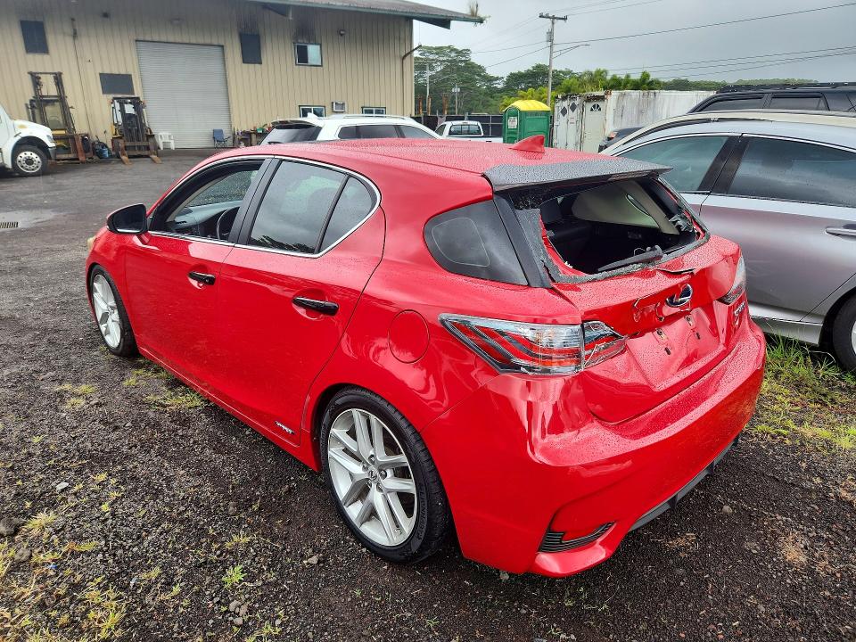 Photo 2 from auction – 2014 LEXUS CT with VIN JTHKD5BH2E2175714