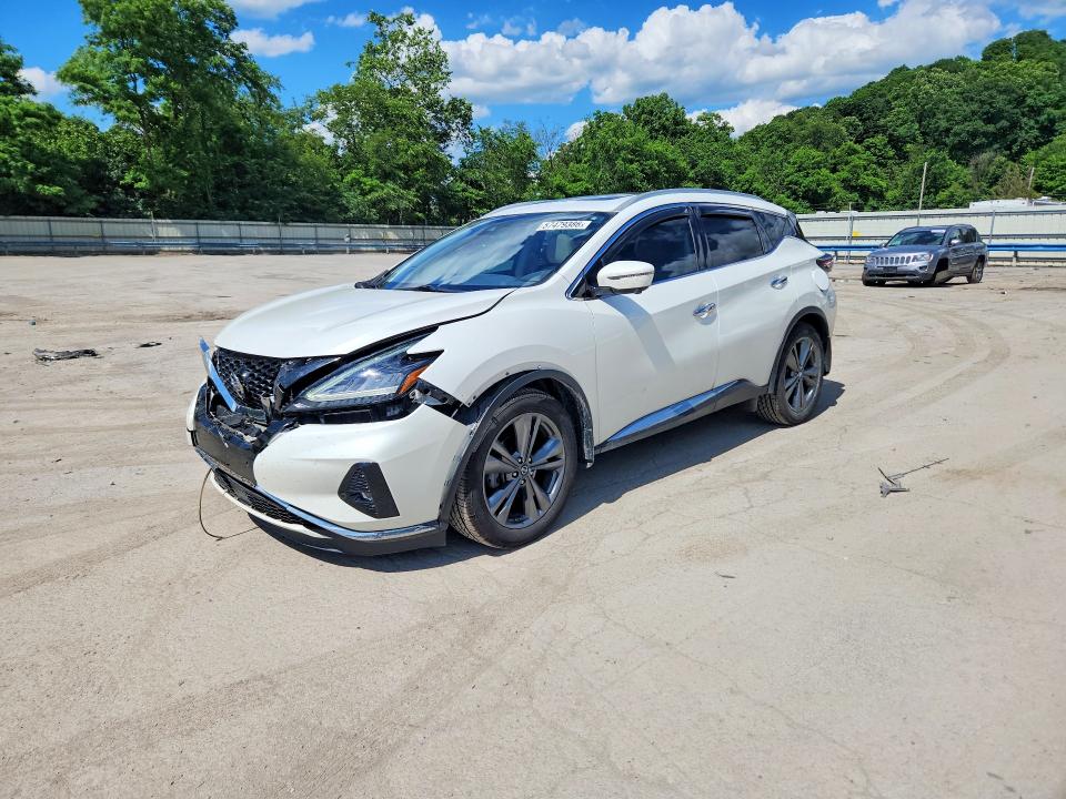 NISSAN MURANO 2019 with VIN 5N1AZ2MS3KN107207 - Photo from auction