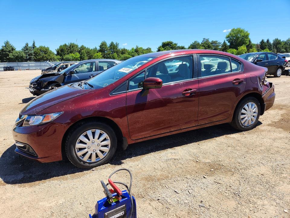 HONDA CIVIC 2015 with VIN 19XFB2F55FE067776 - Photo from auction