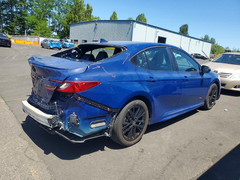 Photo 3 from auction – 2025 TOYOTA CAMRY with VIN 4T1DAACK8SU175976