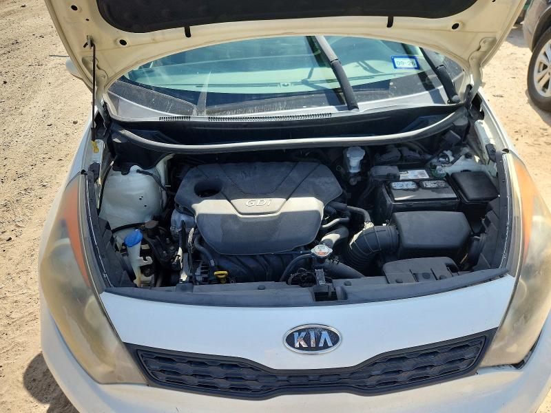 Photo 11 from auction – 2012 KIA RIO with VIN KNADM5A38C6024007