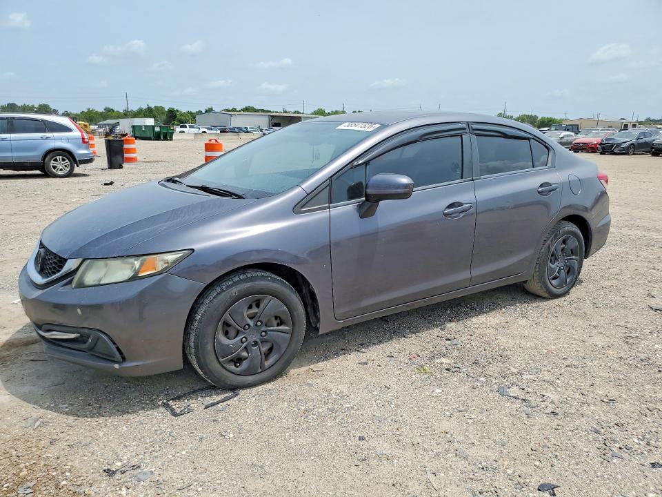 HONDA CIVIC 2014 with VIN 19XFB2F57EE033370 - Photo from auction