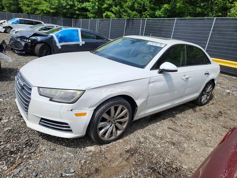 AUDI A4 2017 with VIN WAUGMAF4XHN043937 - Photo from auction