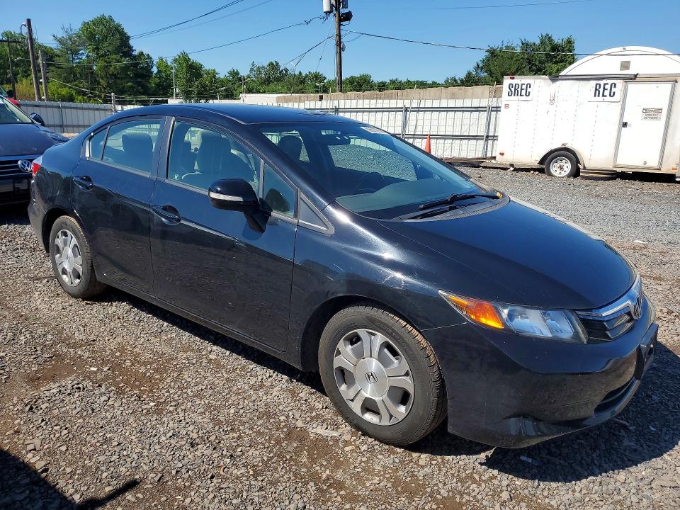 Photo 4 from auction – 2012 HONDA CIVIC with VIN JHMFB4F30CS008247
