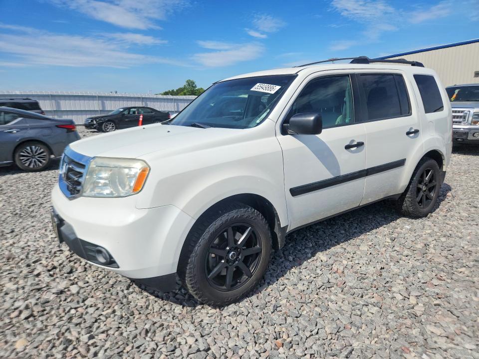 HONDA PILOT 2012 with VIN 5FNYF4H20CB082641 - Photo from auction