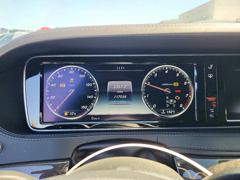 Photo 9 from auction – 2016 MERCEDES-BENZ S with VIN WDDUG8CB4GA207607