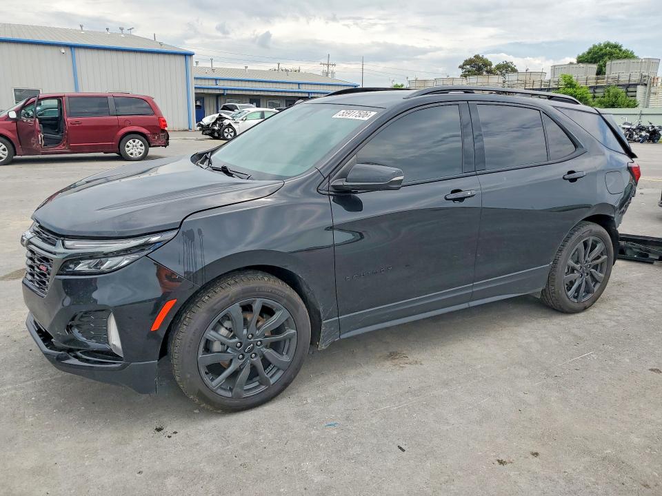 CHEVROLET EQUINOX 2023 with VIN 3GNAXMEGXPL237340 - Photo from auction