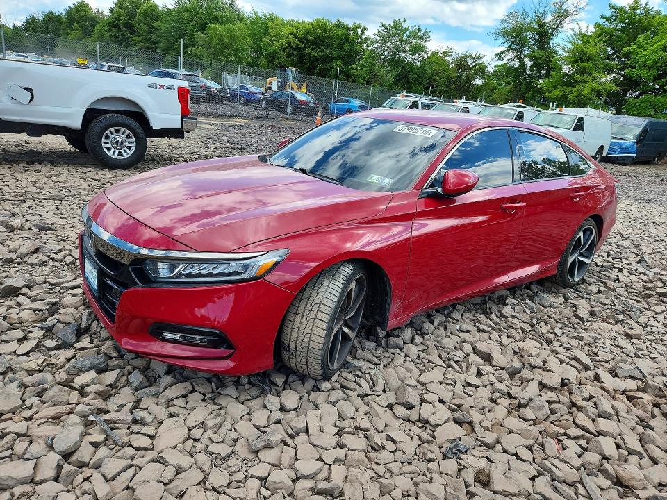 HONDA ACCORD 2018 с VIN 1HGCV1F37JA235403 - Снимка от търг