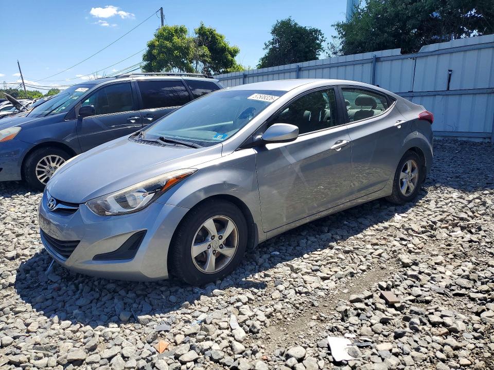 HYUNDAI ELANTRA 2015 with VIN KMHDH4AE0FU443239 - Photo from auction