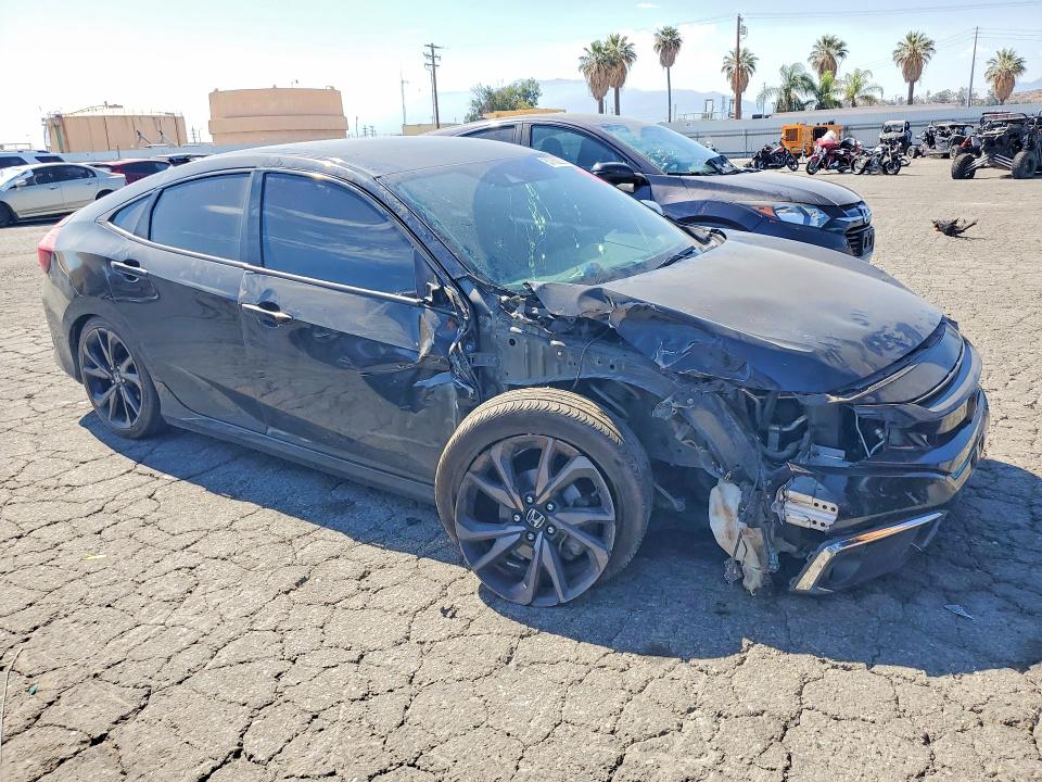 Photo 4 from auction – 2020 HONDA CIVIC with VIN 19XFC2F86LE205666